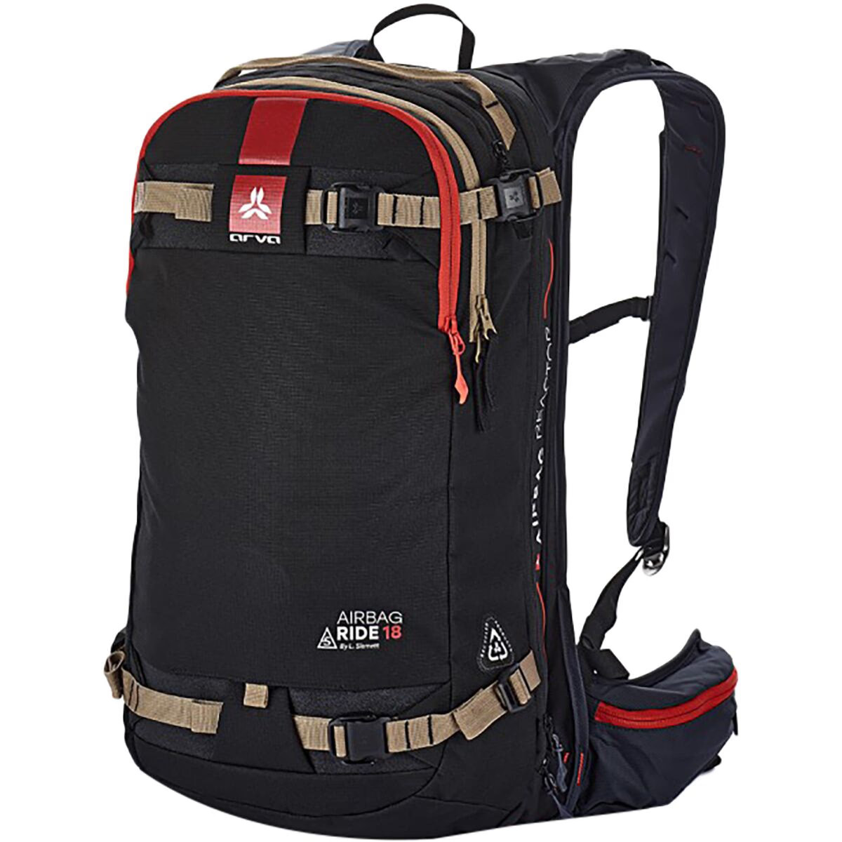 ARVA Ride 18L Switch Airbag Backpack Black, One Size
