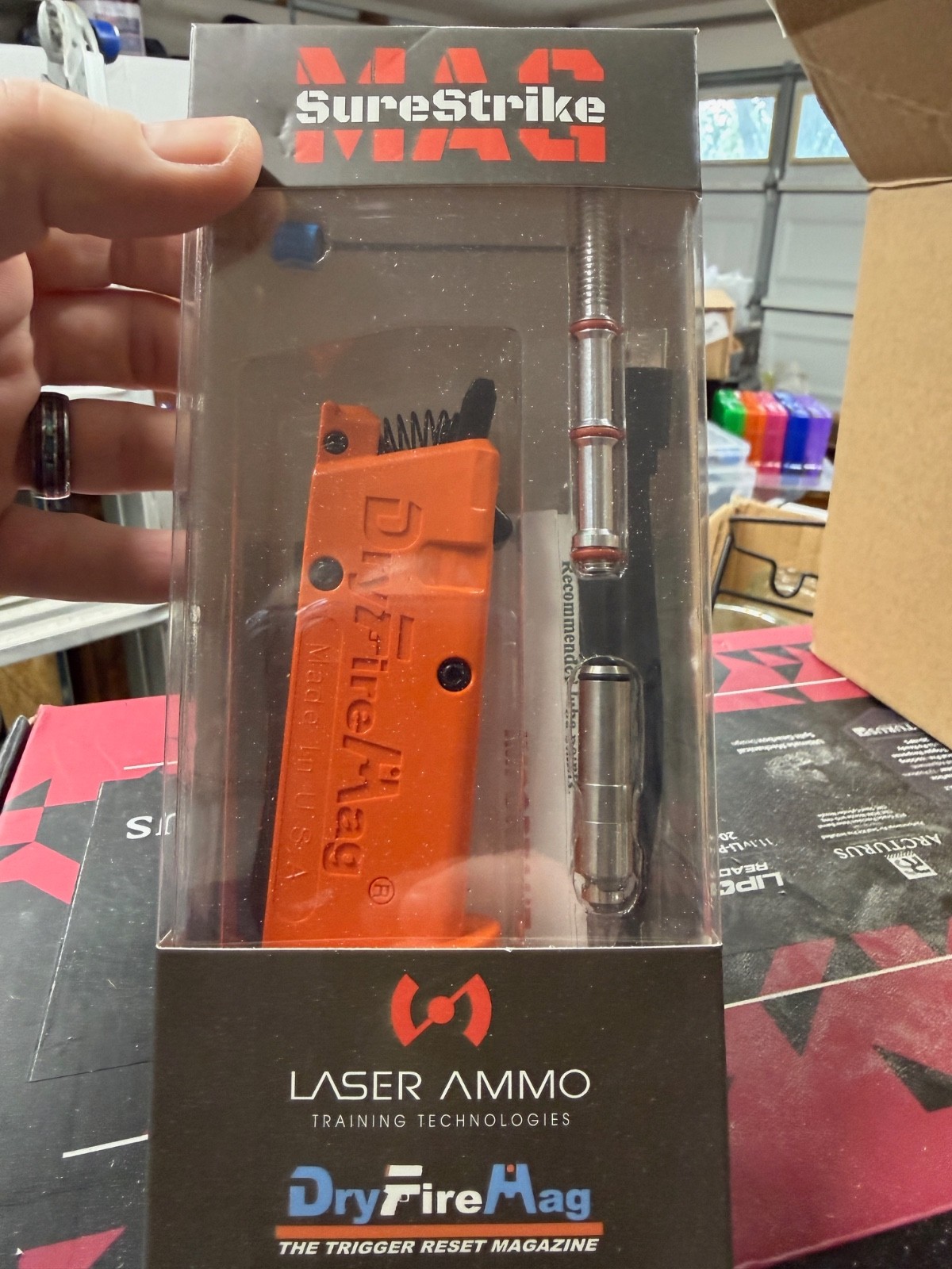 LASER AMMO SureStrike Mag For 43X/48 Glocks With 9mm IR Laser Cartridge