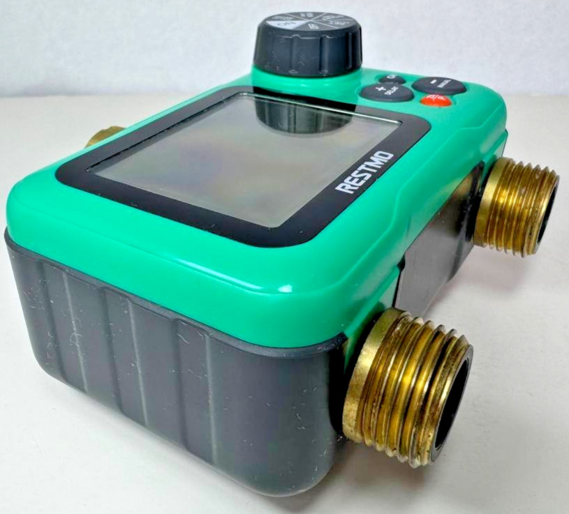 Restmo 2 Zone Automatic Digital Water Timer Model O-HT-2B Brass Connections