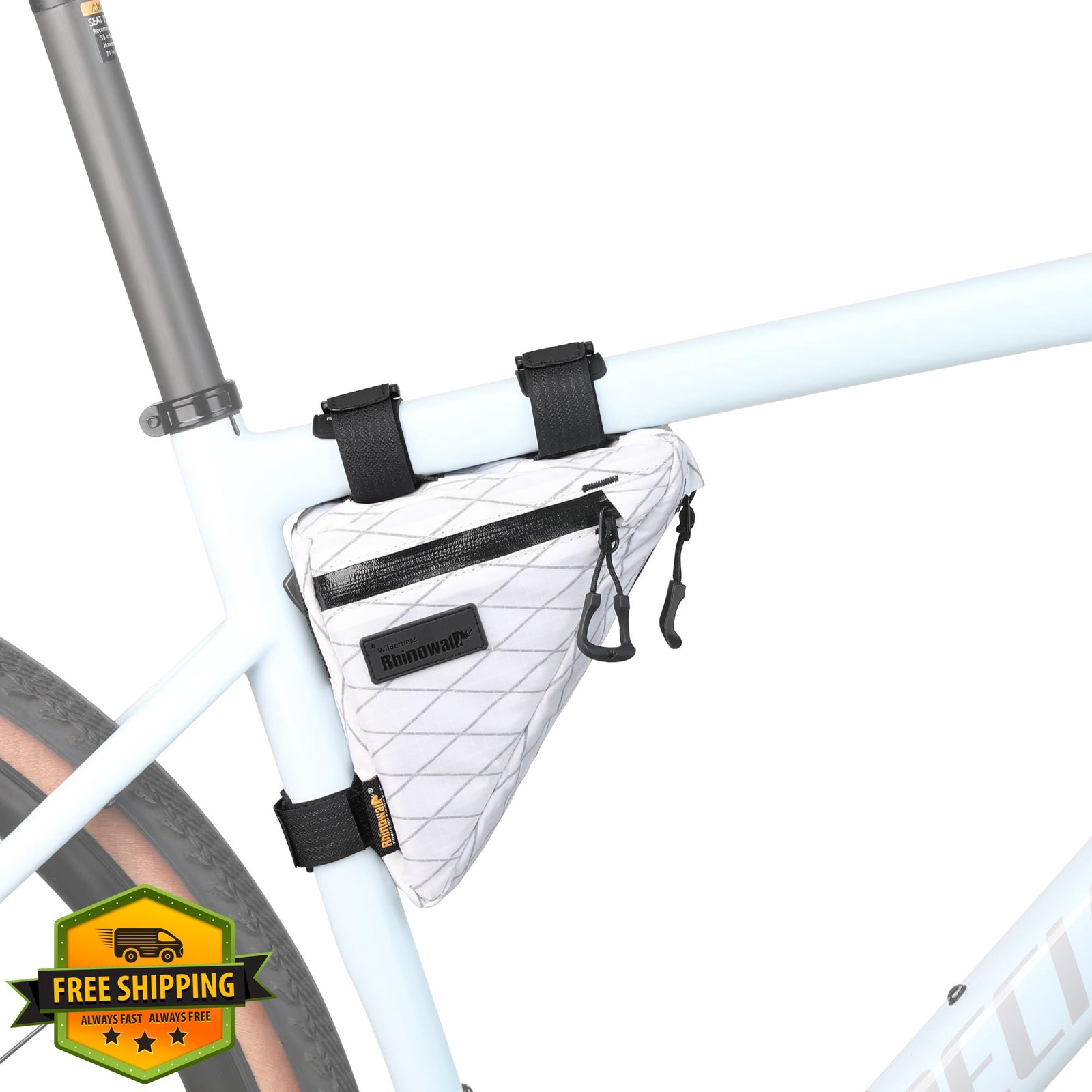 Rhinowalk Waterproof Bike Frame Bag Triangle Bicycle Pouch
