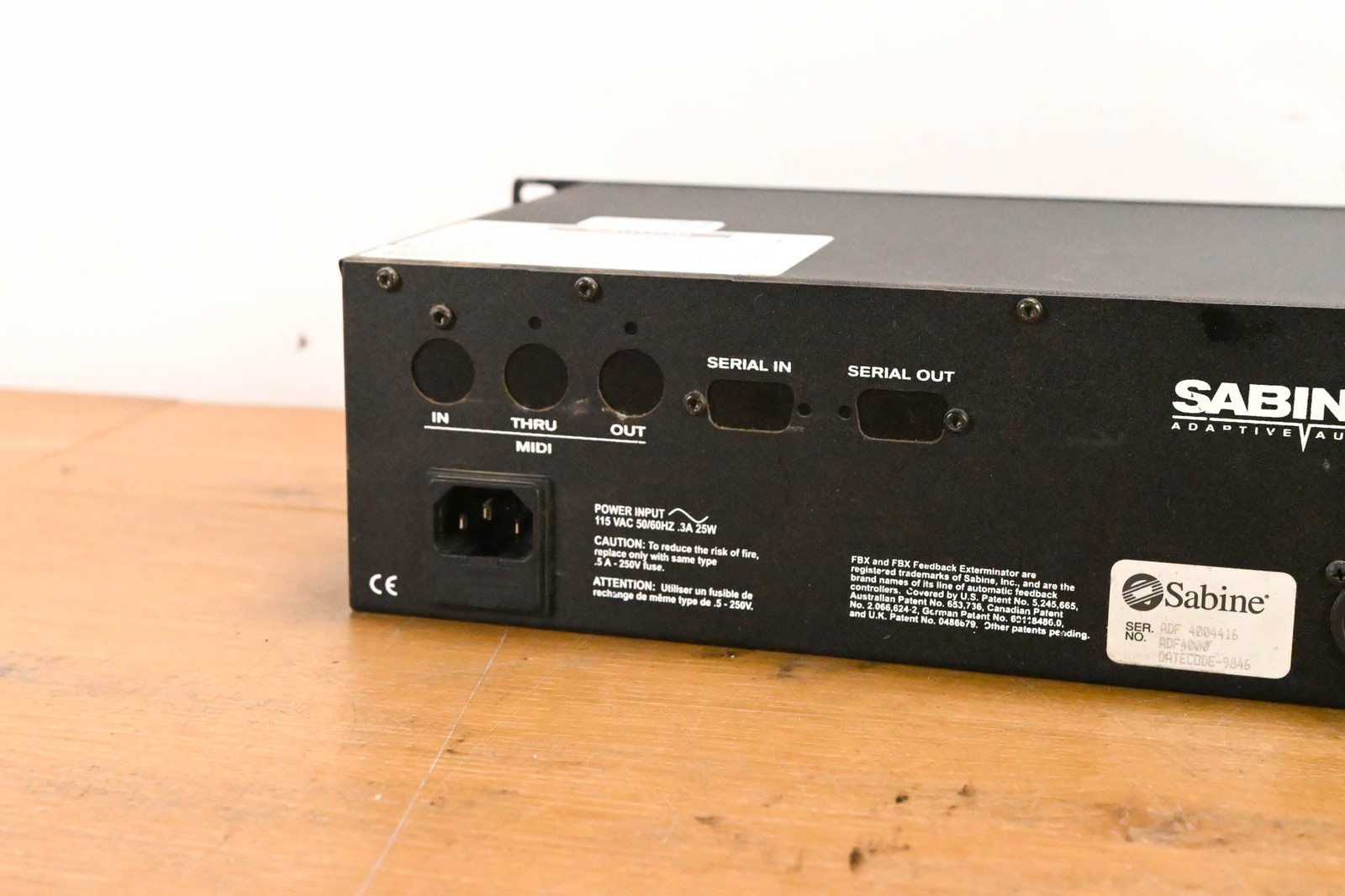 Sabine Power-Q ADF-4000 Processor CG01XU8