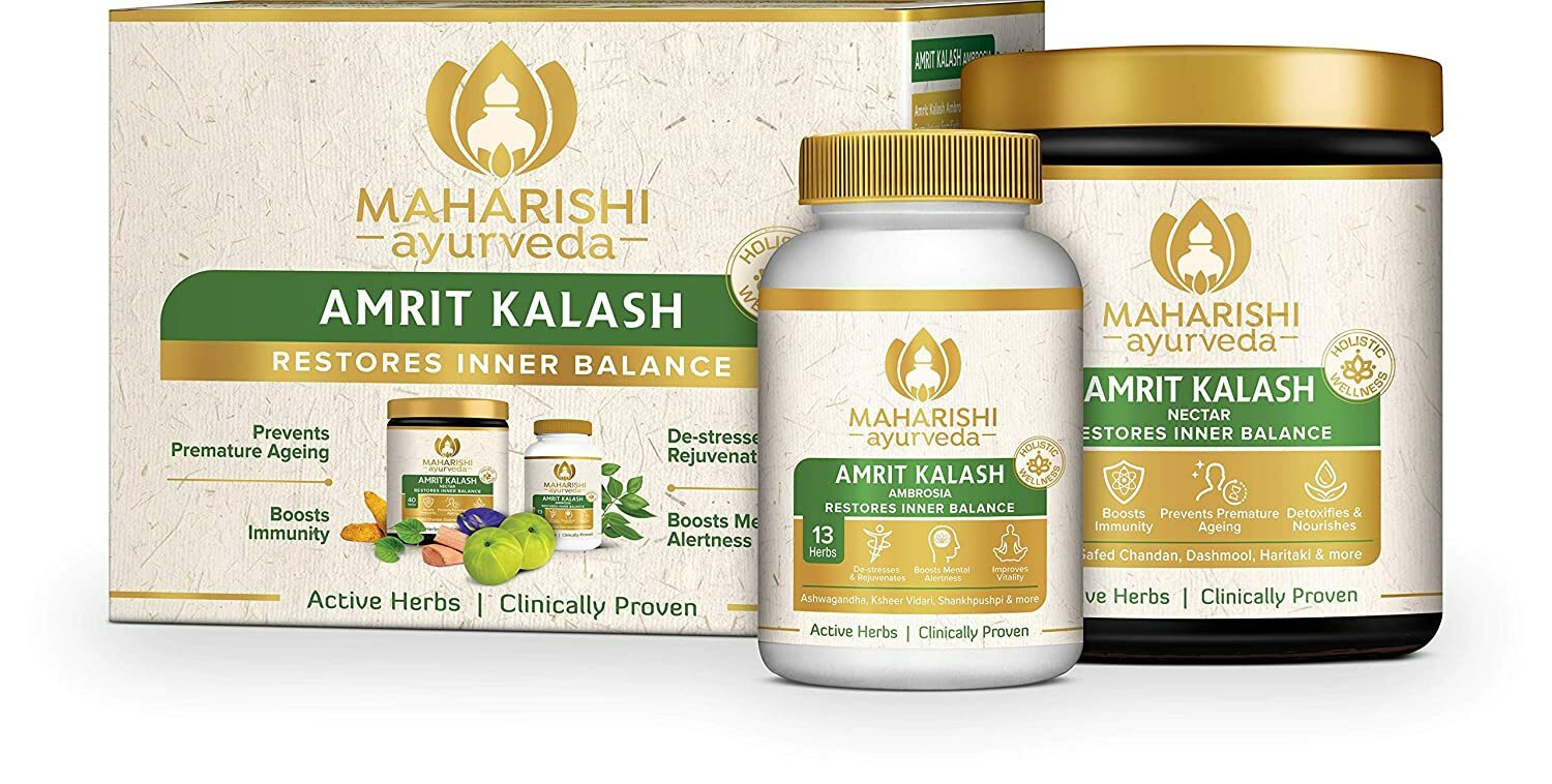 MAHARISHI AMRIT KALASH Combo Pack LONG EXPIRY - FREE SHIPPING
