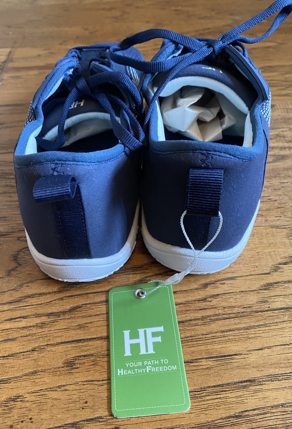 Hike Footwear HF Stride Barefoot Shoes Blue Sz EU 37 Women's 7 Men's 5