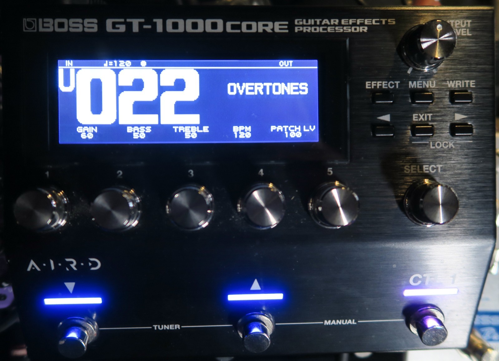 Boss GT-1000CORE Multi-effects Processor - Excellent Condition ~ Tested!