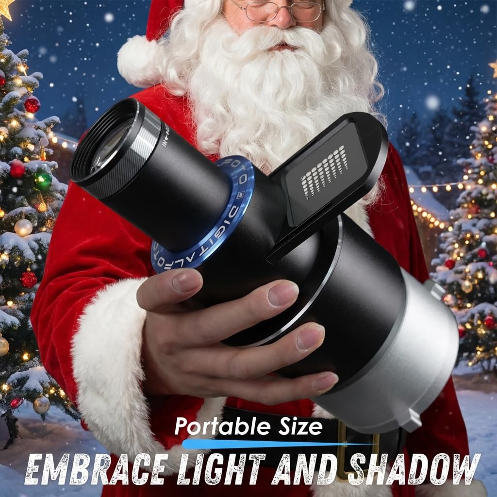 Bowens Mount Projector Attachment,Spotlight Optical Snoot Photography kit for...