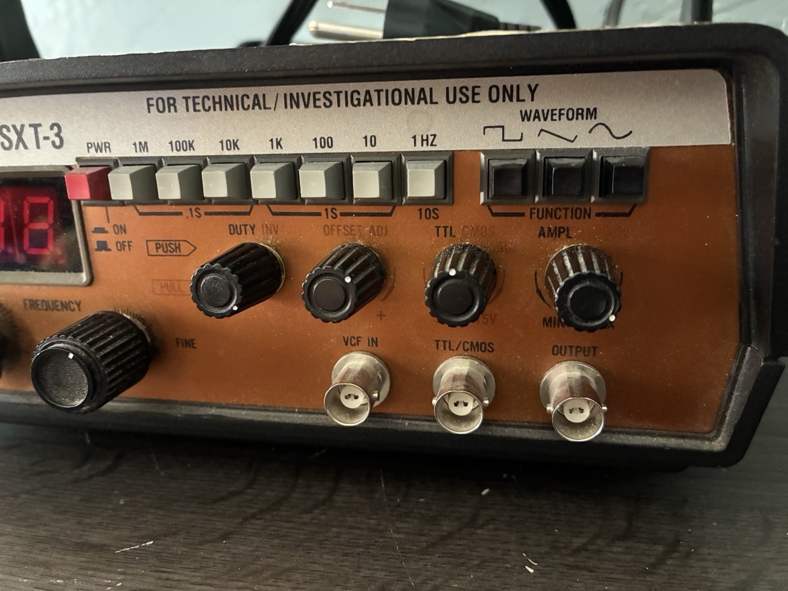 Collectible Display SCALARTRONIX SXT-3 Frequency Generator. Pre Owned.