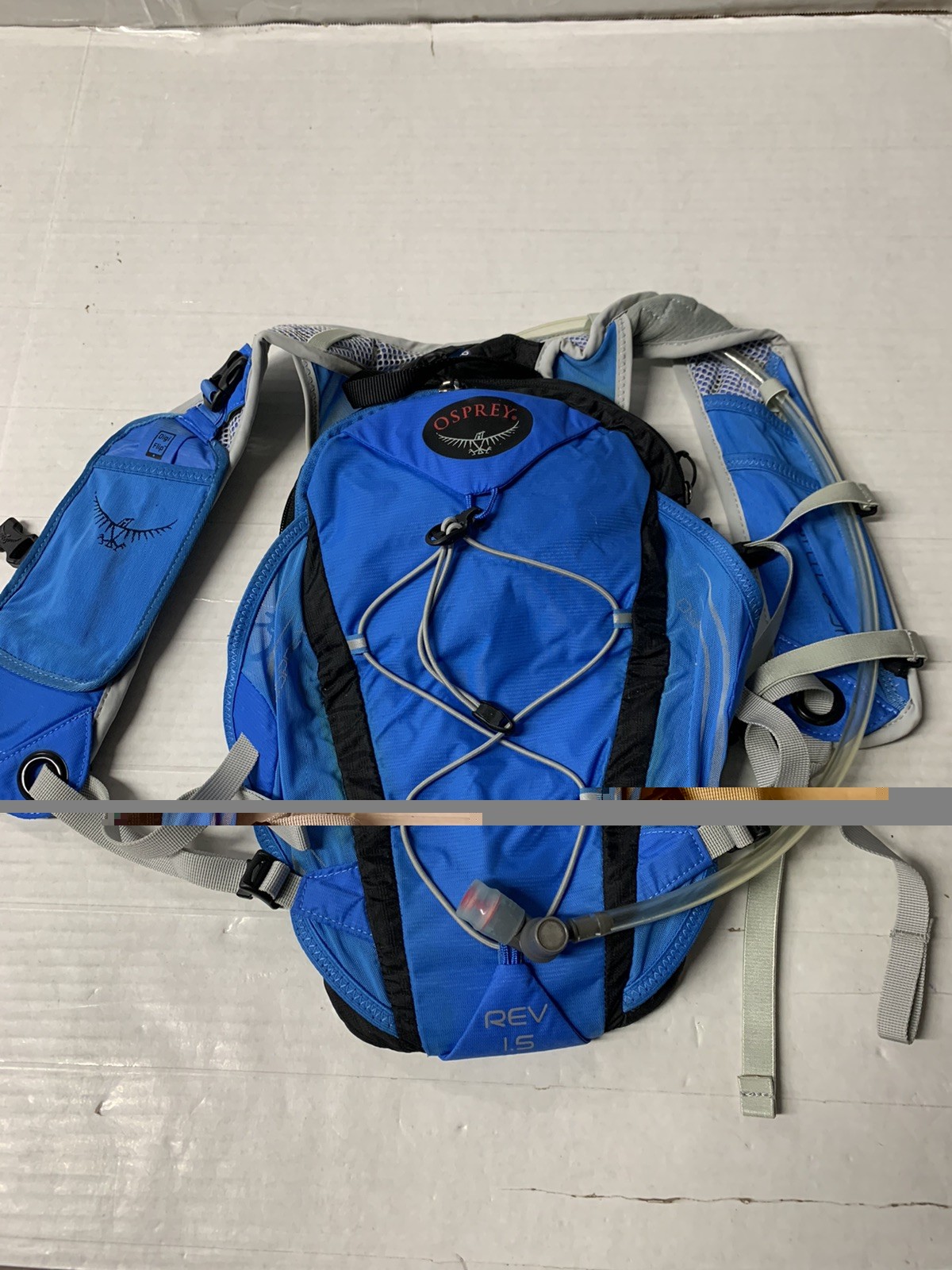 Osprey Rev 1.5 L Hydration Pack Backpack Running Triathlon Bag WITH Bladder-S/M