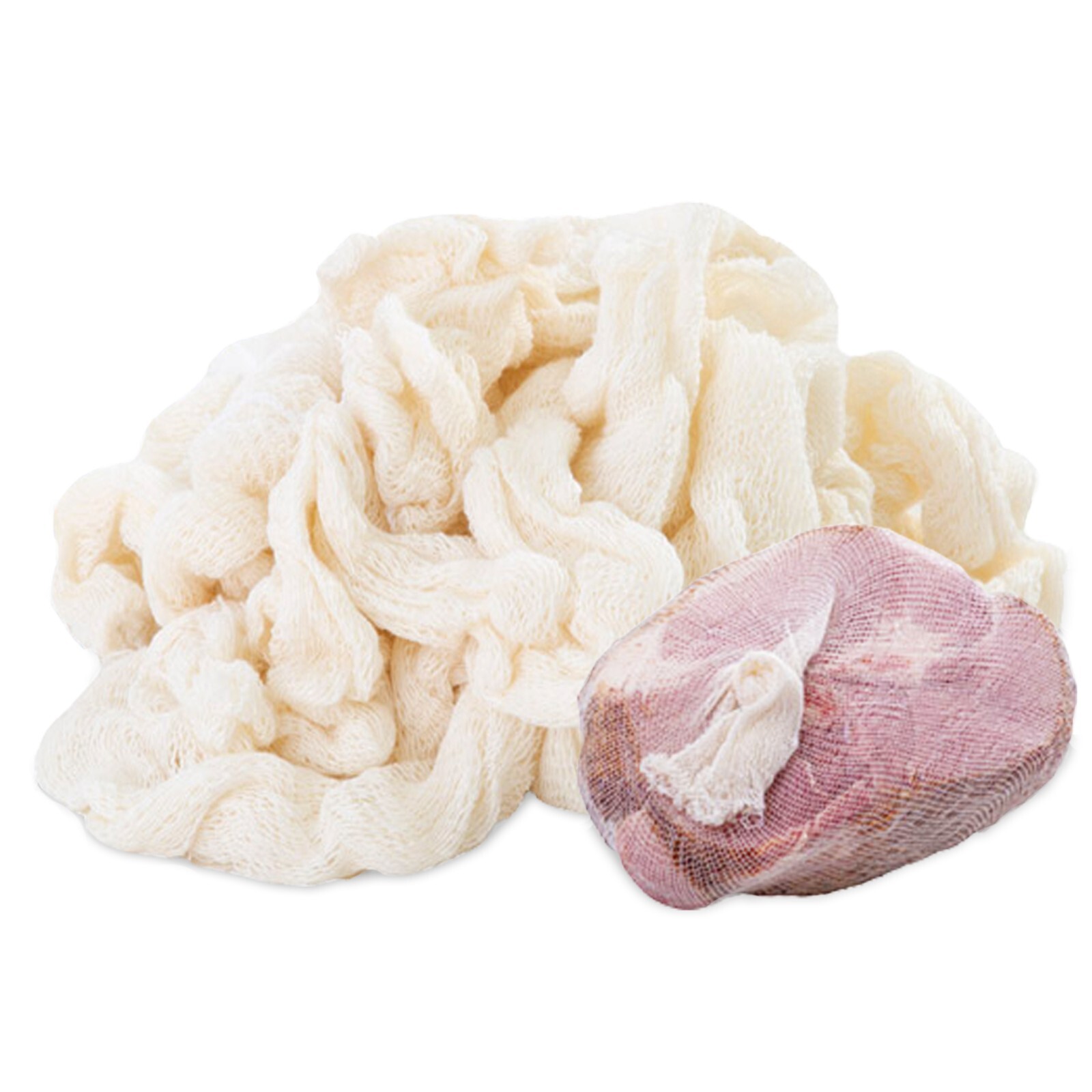 Eselect 28" Stockinette Ham and Meat Bags (10 Pack) Bags for Smoking/Curing Meat