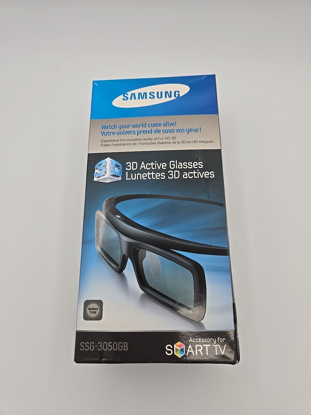 Samsung SSG-3050GB Stereoscopic 3D Active Glasses - Black