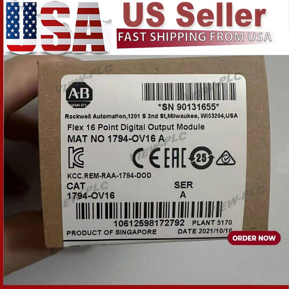 New Sealed 1794-OV16  Flex 16 Point Digital Output Module 1794OV16 US Free Tax
