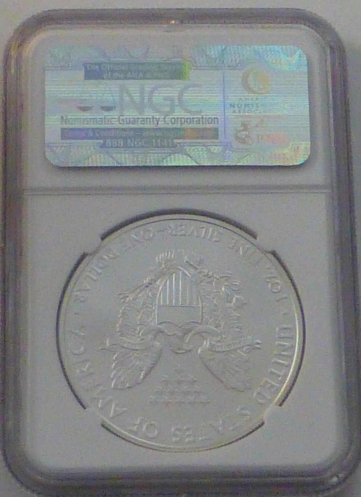 2009 Eagle Silver Dollar NGC MS69