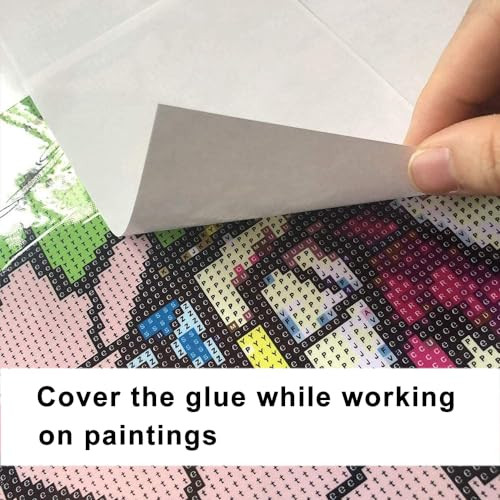 100 Pieces Painting Release Paper Non-Stick Release Paper Double-Sided
