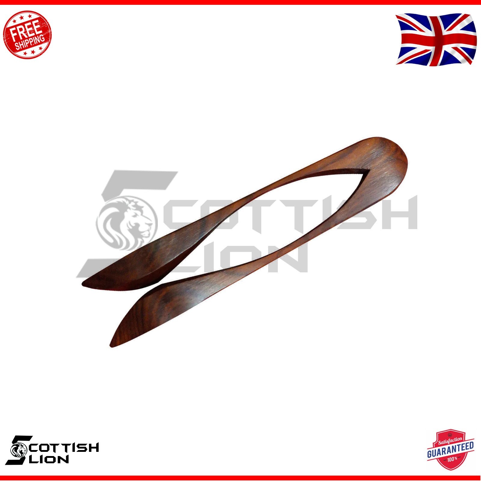 Rosewood Session Percussion Spoons - Irish Celtic Folk Musical Instruments
