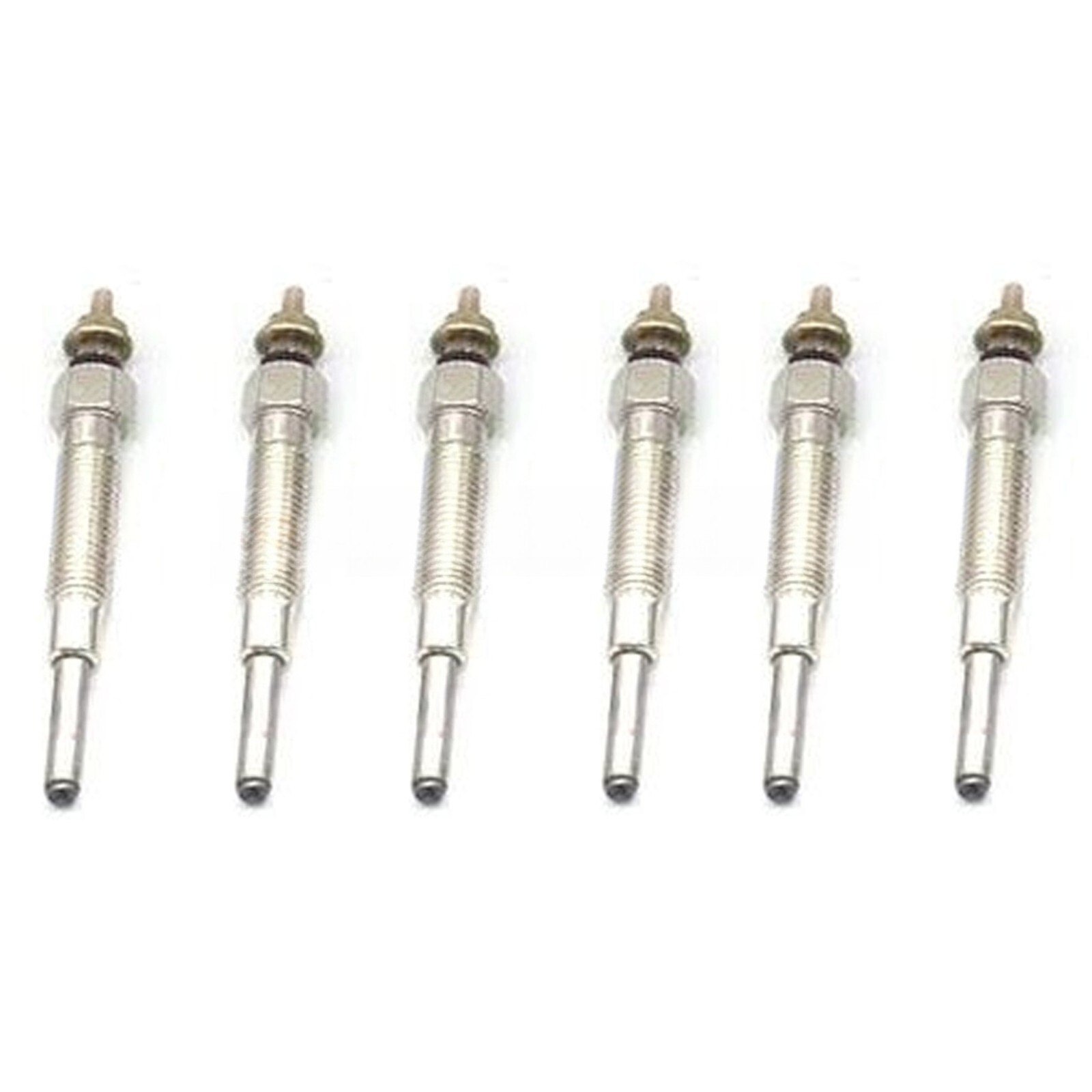 6 pcs Fits For Isuzu 6SD1 Engine Loader Forklift Excavator New Glow Plugs