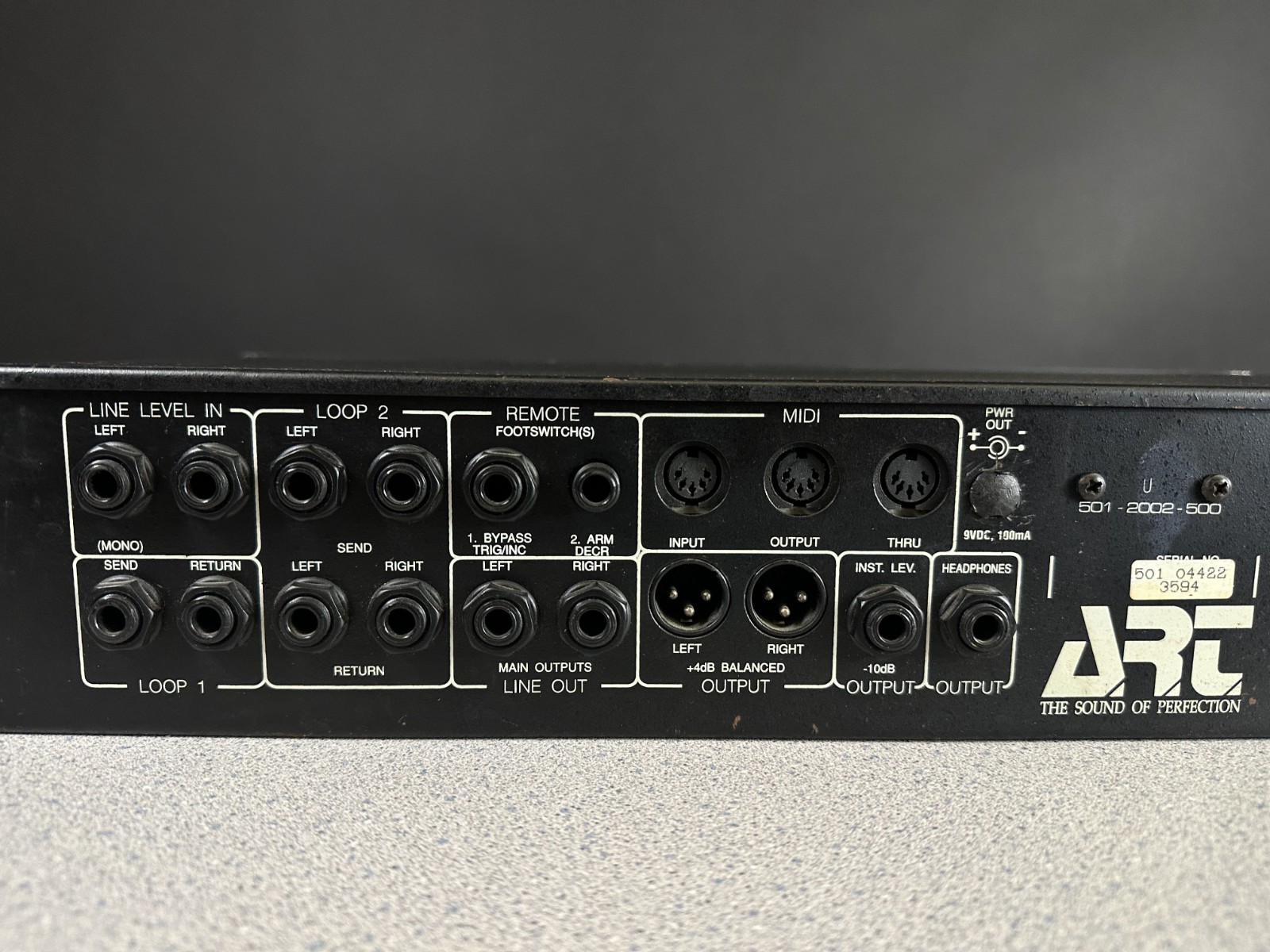 ART SGX 2000 Express – Tube Channel Digital Effects Processor