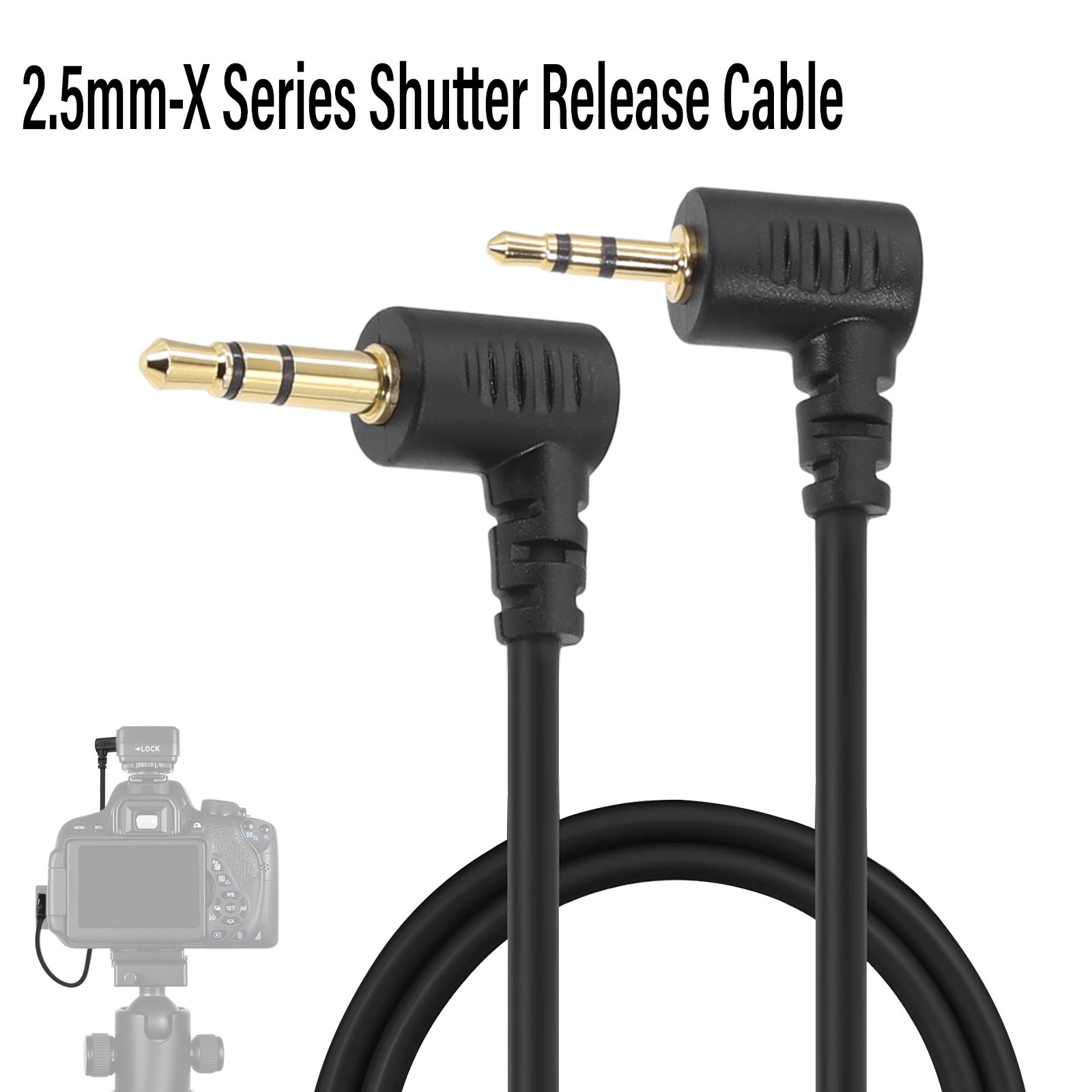 2.5mm-X/3.5mm-X Series Shutter Release Remote Control Cable for Hasselblad X1D