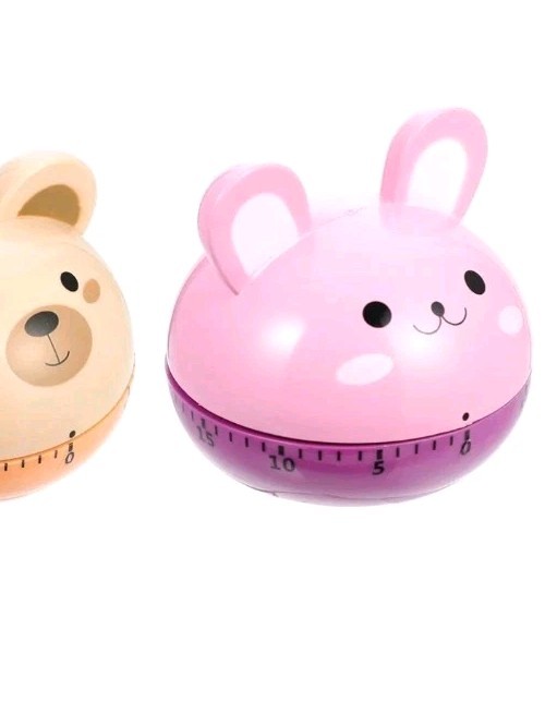 60 Minutes Countdown Timer Kitchen Timer Cartoon Animal Kitchen - Rabbit