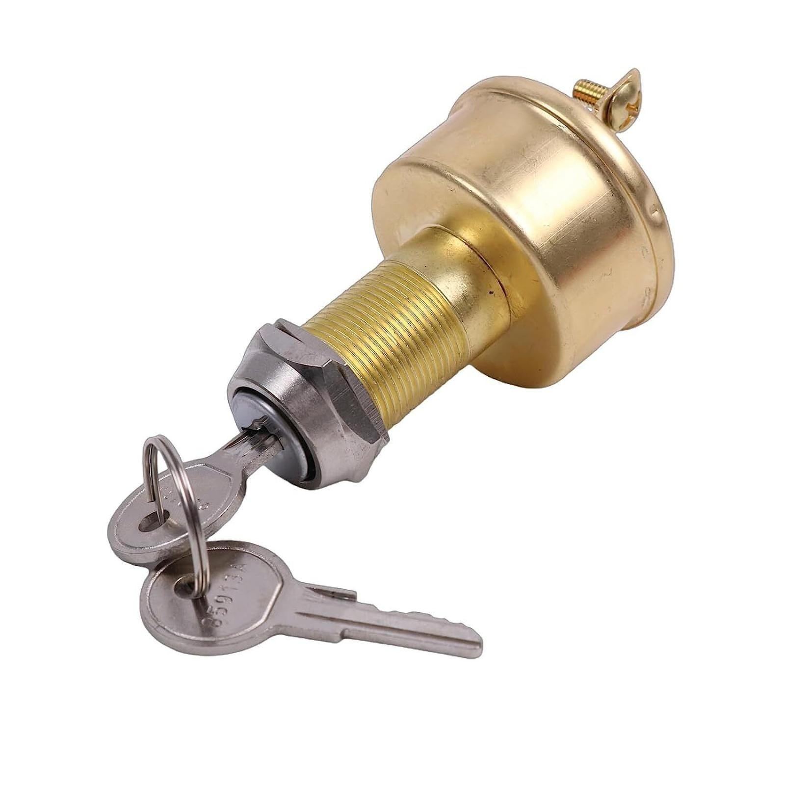 New Ignition Switch w/keys 3 Position Fits Marine Boats MP39060-1 MP390601