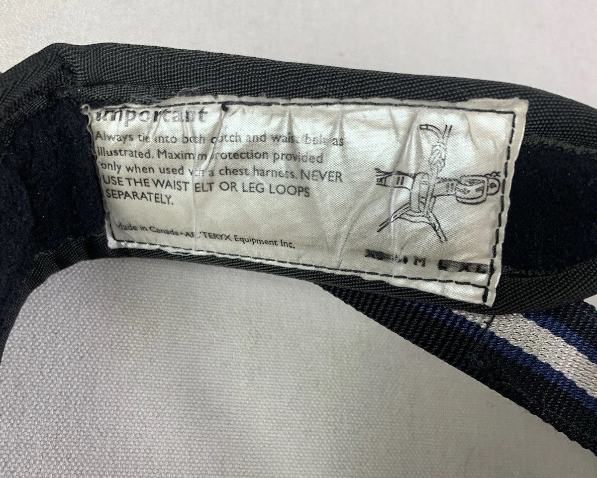 Arc'Teryx Type C Sit Black Climbing Harness