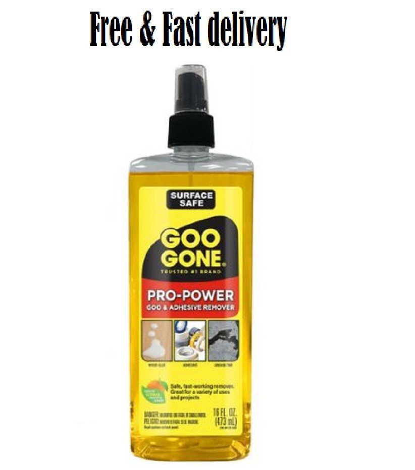 Goo Gone Pro-Power Goo & Adhesive Remover Pump Spray, 16 Oz
