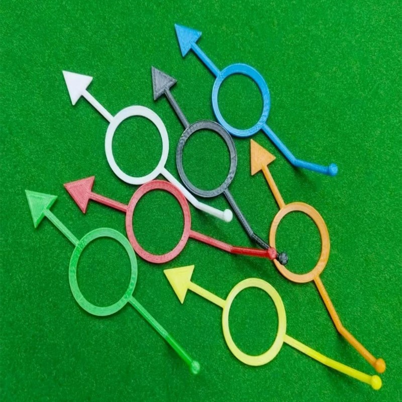 10Pcs Ball Position Marker Pool Billiard Training Guide for Intermediate Player