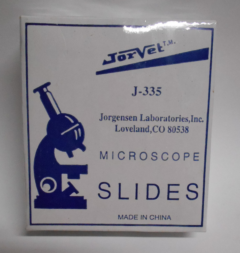 Lot of 5 boxes of 72 Clear Glass Microscope Slides 1" x 3"  25.4 x 76.2 mm J-335