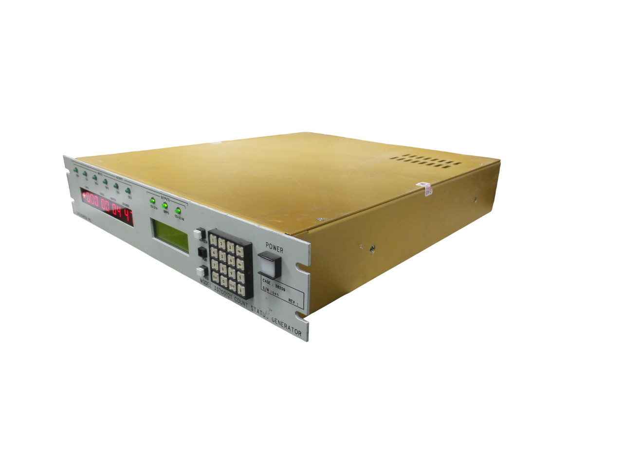 Datachron Model 33700121 Count Status Generator - Free Shipping