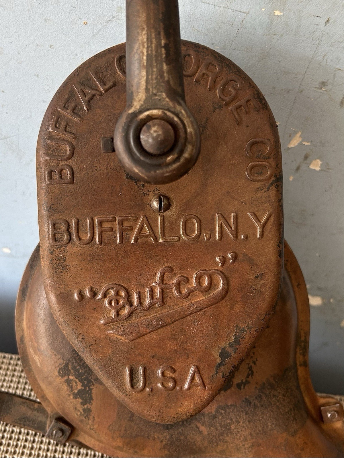 Antique Bufco Steel Blacksmith Forging Tool,,1800s