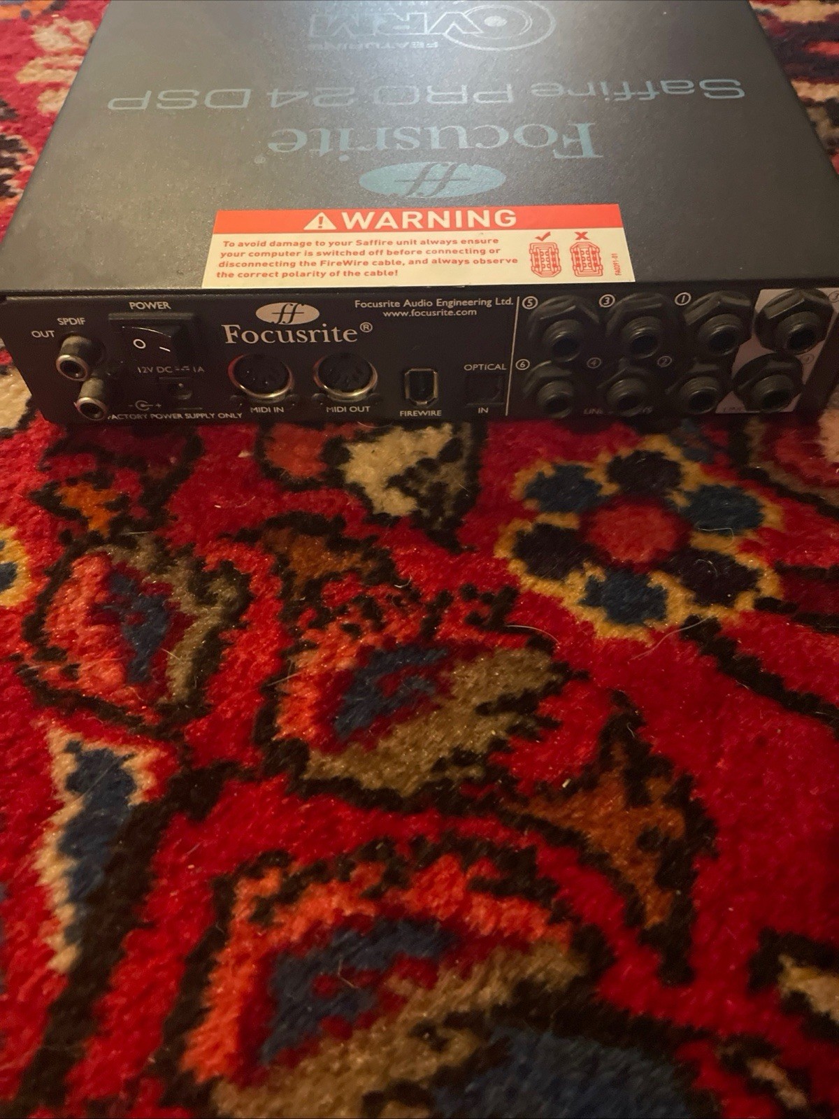 Focusrite Saffire PRO 24 Digital Recording Interface