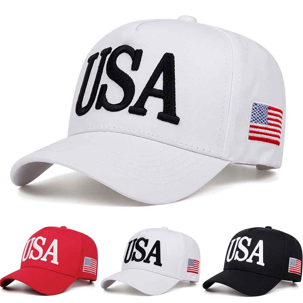 USA Donald Trump America Hat Cap Flag 45 - 47 Men Strapback Logo President New