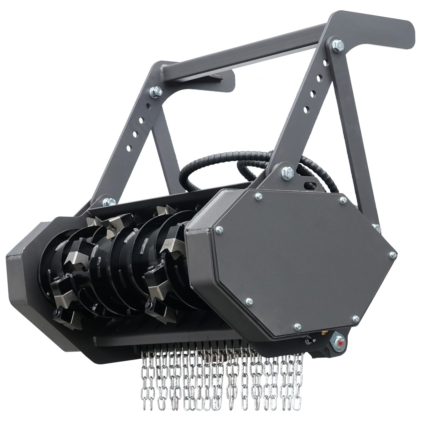 FREE SHIP HUAYEE Mulcher Forestry attachment for HY480C/D mini skid steer