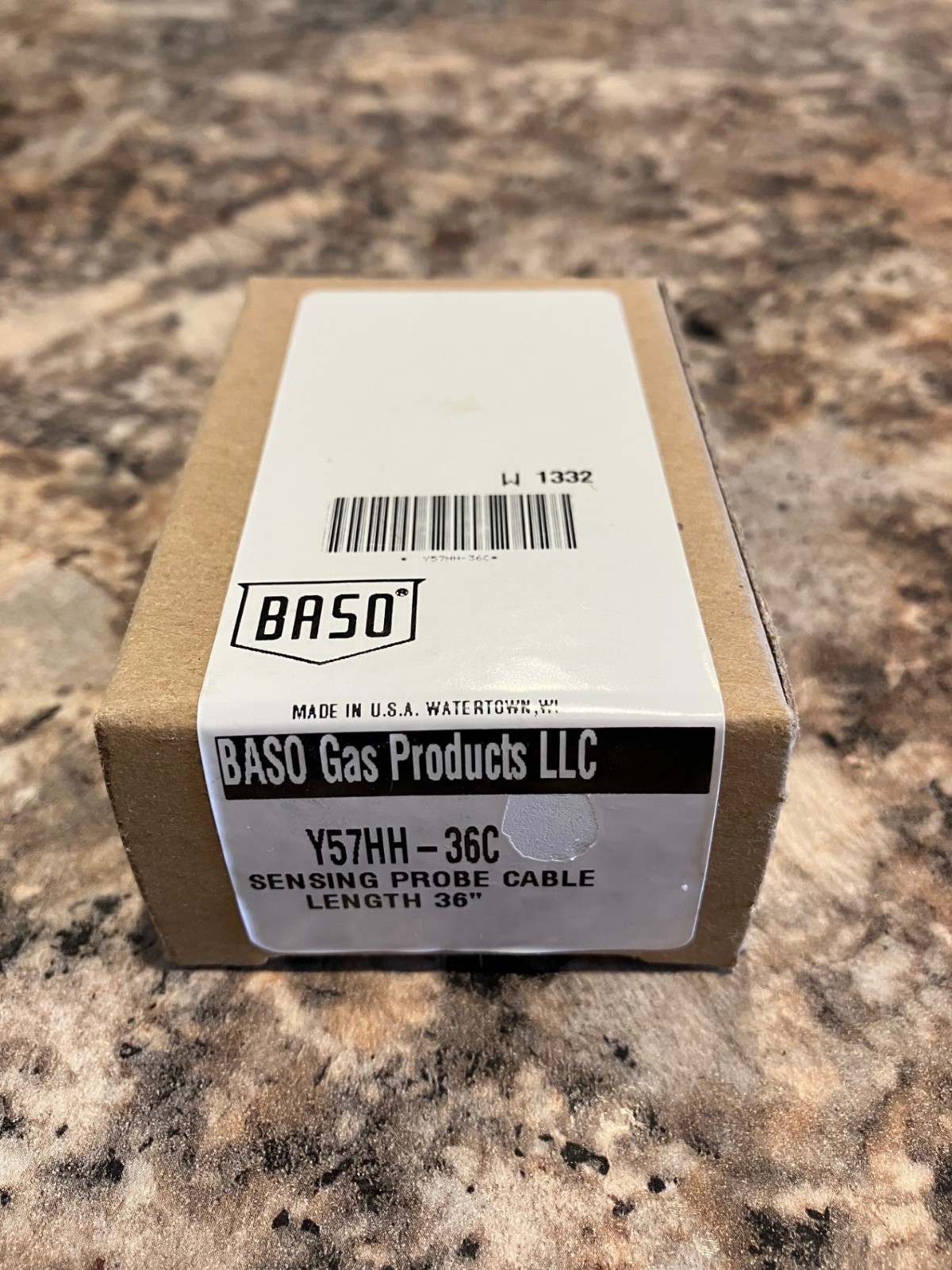 BASO Johnson Controls Y57HH-36C SENSING PROBE CABLE - LENGTH 36"