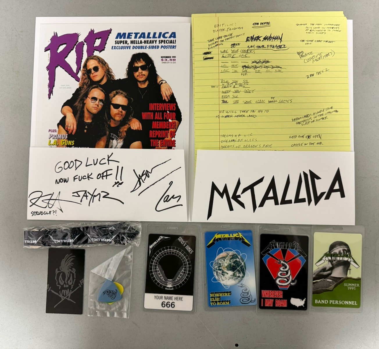 Metallica Black Album Remastered Super Deluxe CONTENTS ONLY