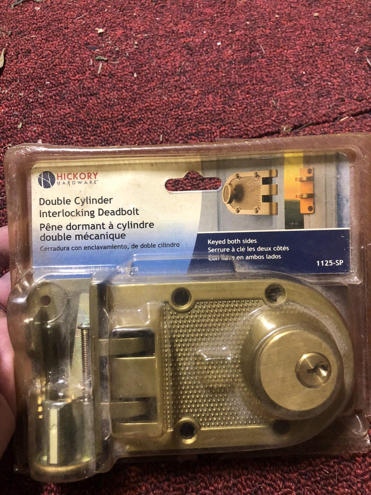 Double Cylinder Interlocking Deadbolt