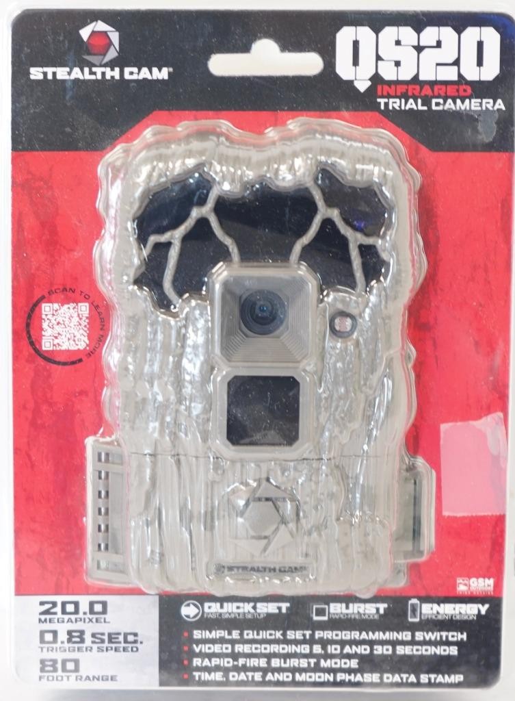 NEW - Stealthcam QS20 20MP Infrared Trail Camera STC-QS20