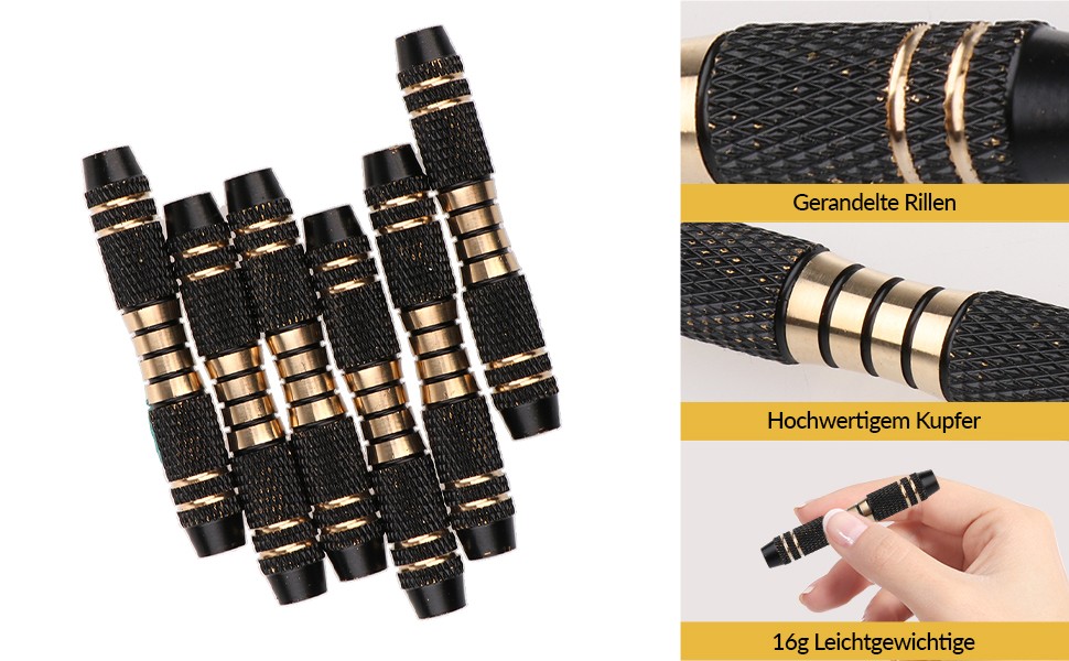 16g Coated Black Solid Brass Barrel for