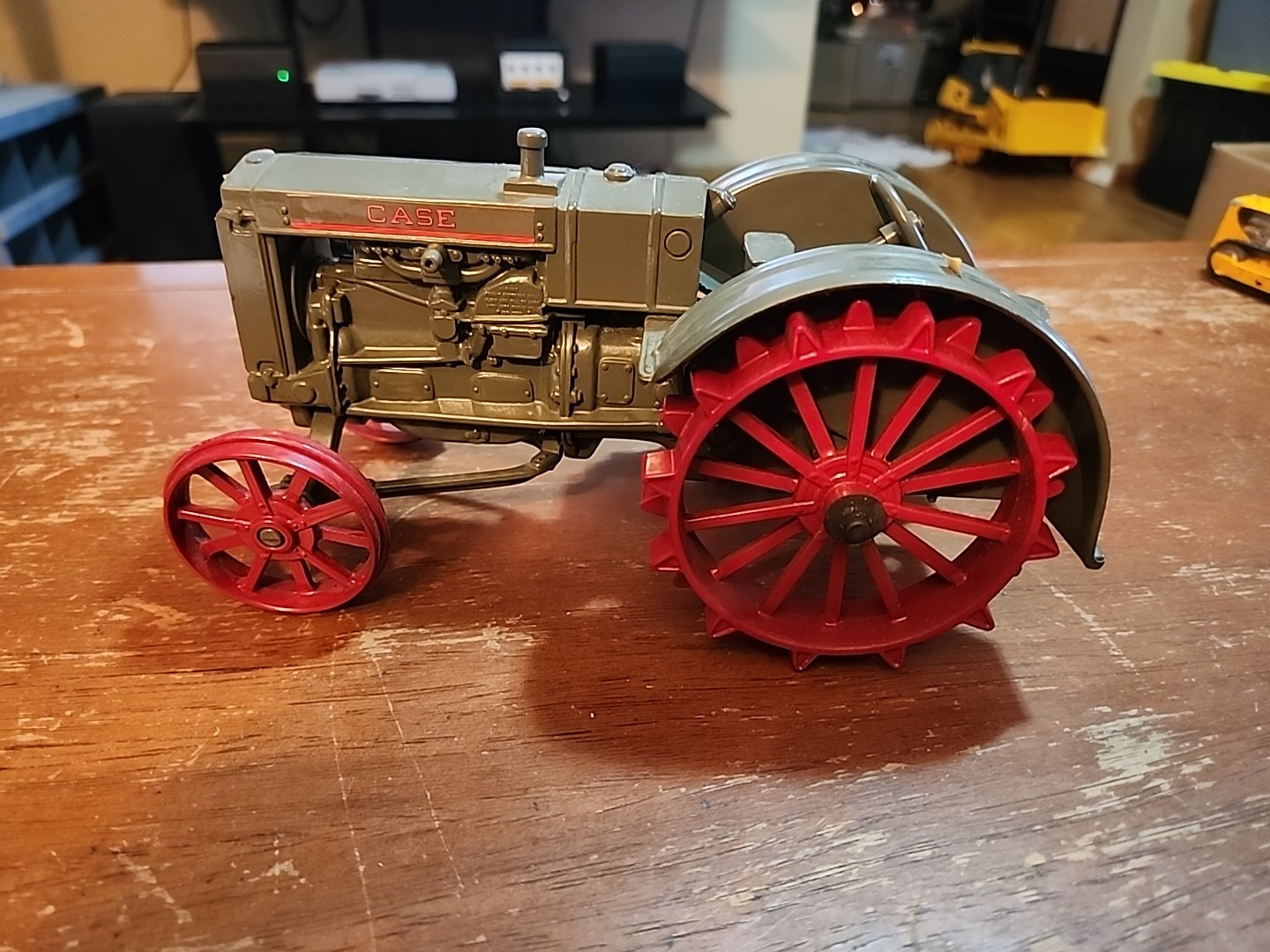 ERTL 1/16 Scale Case Model L Steel Wheel Tractor Farm Toy