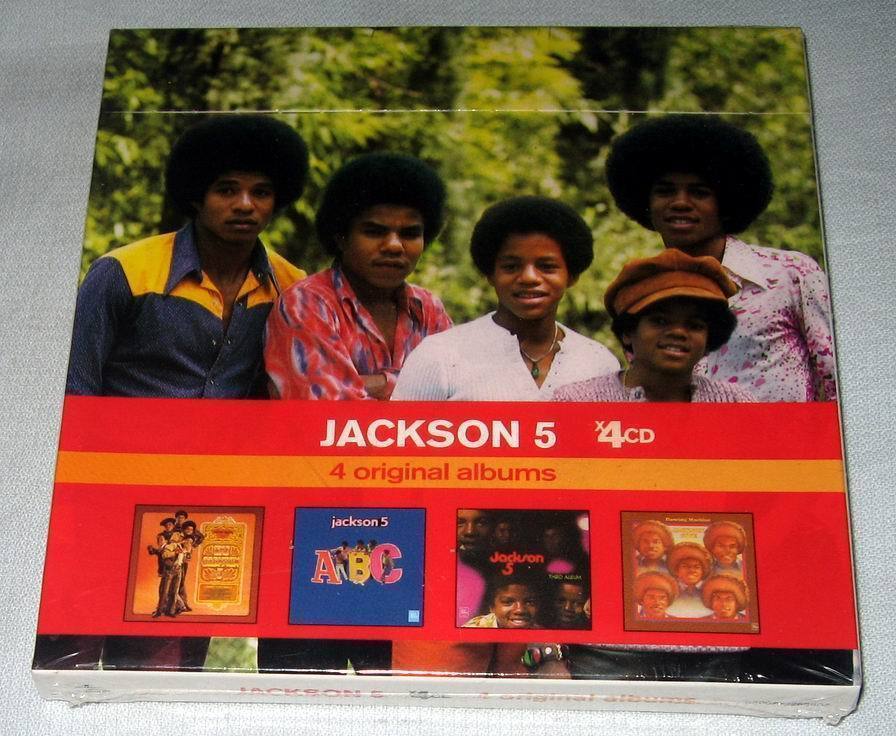 JACKSON 5 Diana Ross Presents / ABC / Third Album / Dancing Machine EU 4 CD Box
