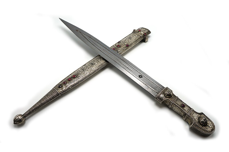 Antique Russian Caucasian Dagger