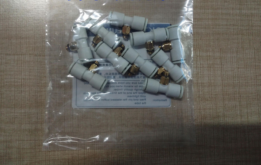 1Bag/10pcs New SMC KJT06-M5 KJT06M5 Fittings Free Shipping  #SM