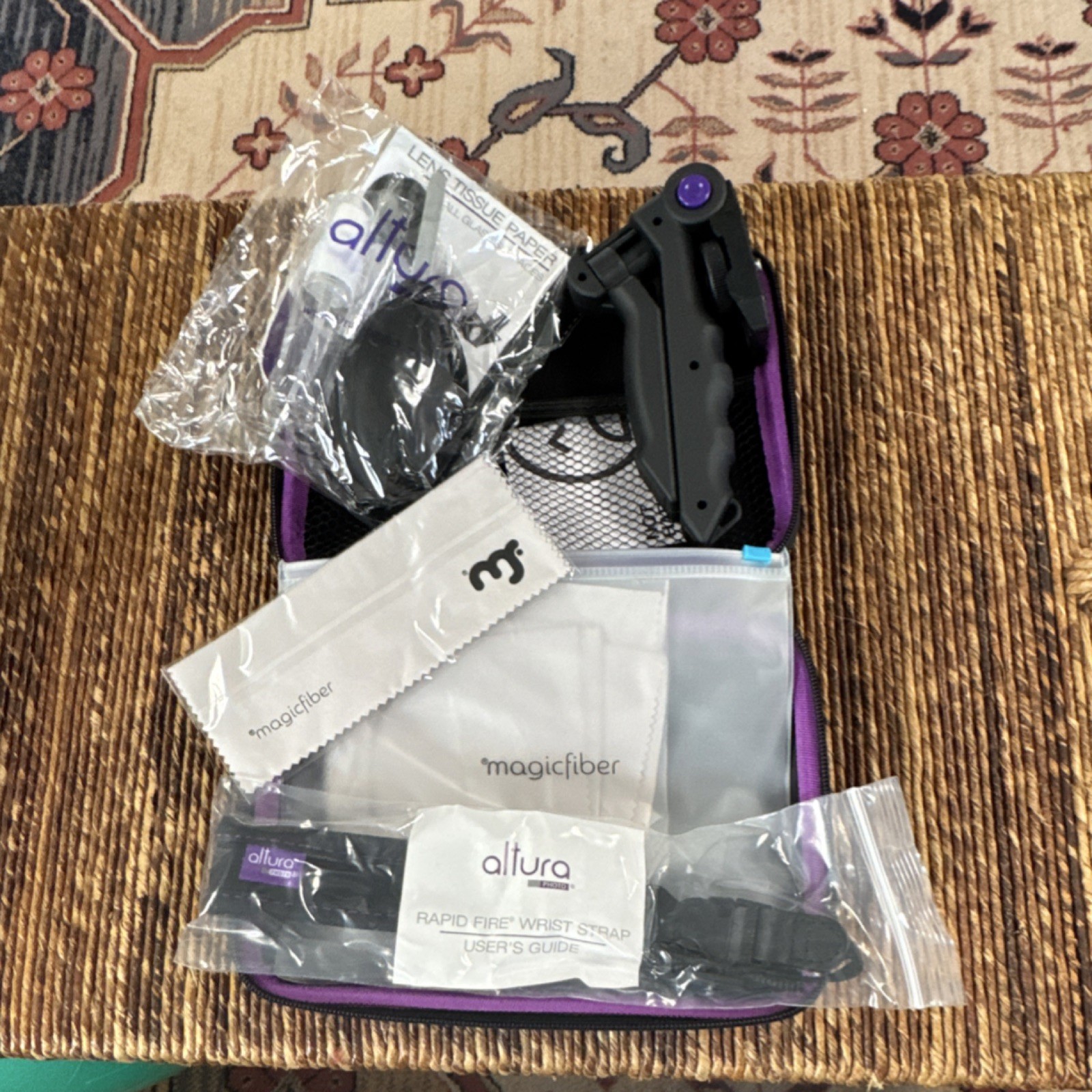 Altura Photo Camera Accessory Bundle with Case, Cleaning Kit, Wrist Strap