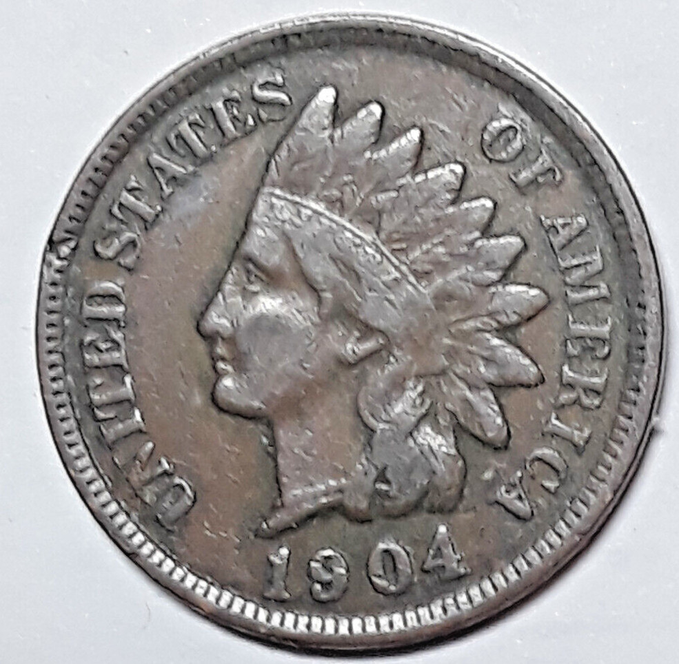 1904 Indian Cent Penny