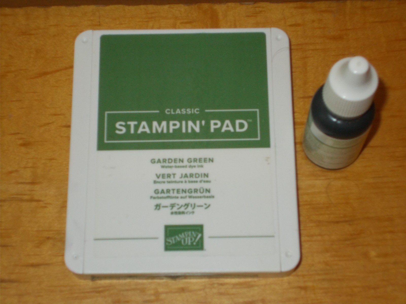 Stampin'Up! GARDEN GREEN Stampin' Pad and Ink Refill - Current Color