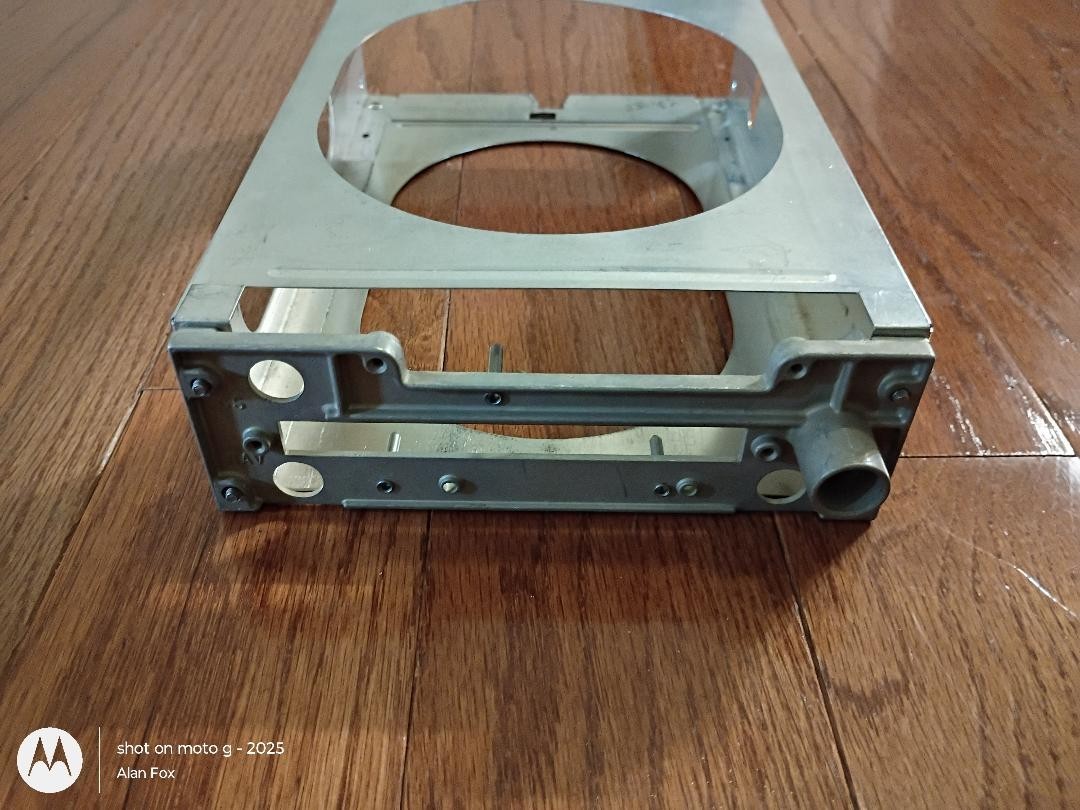BENDIX KING KX 155A  KX 165A NAV/COM MOUNTING TRAY WITH BACKPLATE
