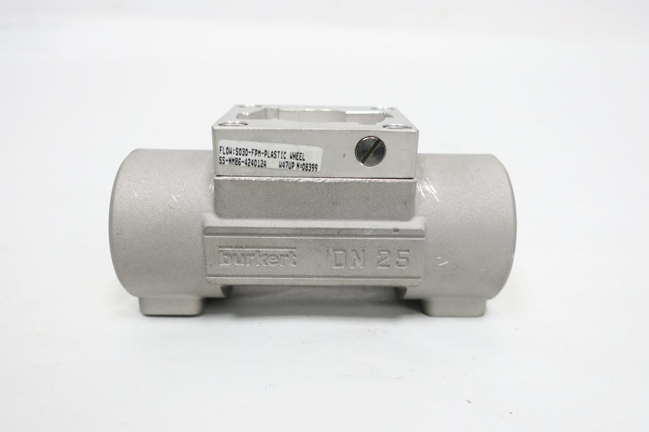 Burkert SS-NM86-424012A Type S030 Stainless Inline Fluid Sensor 1in Npt
