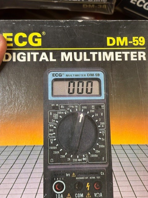 DM-59 ECG MULTIMETER NEW SURPLUS