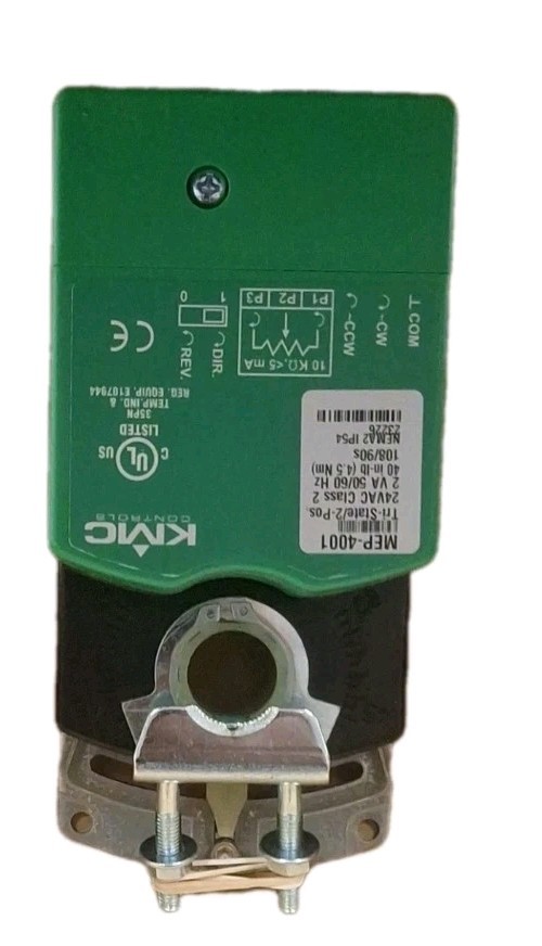KMC Controls MEP-4001 Non-Fail-Safe Damper Actuator 24VAC Direct Mount