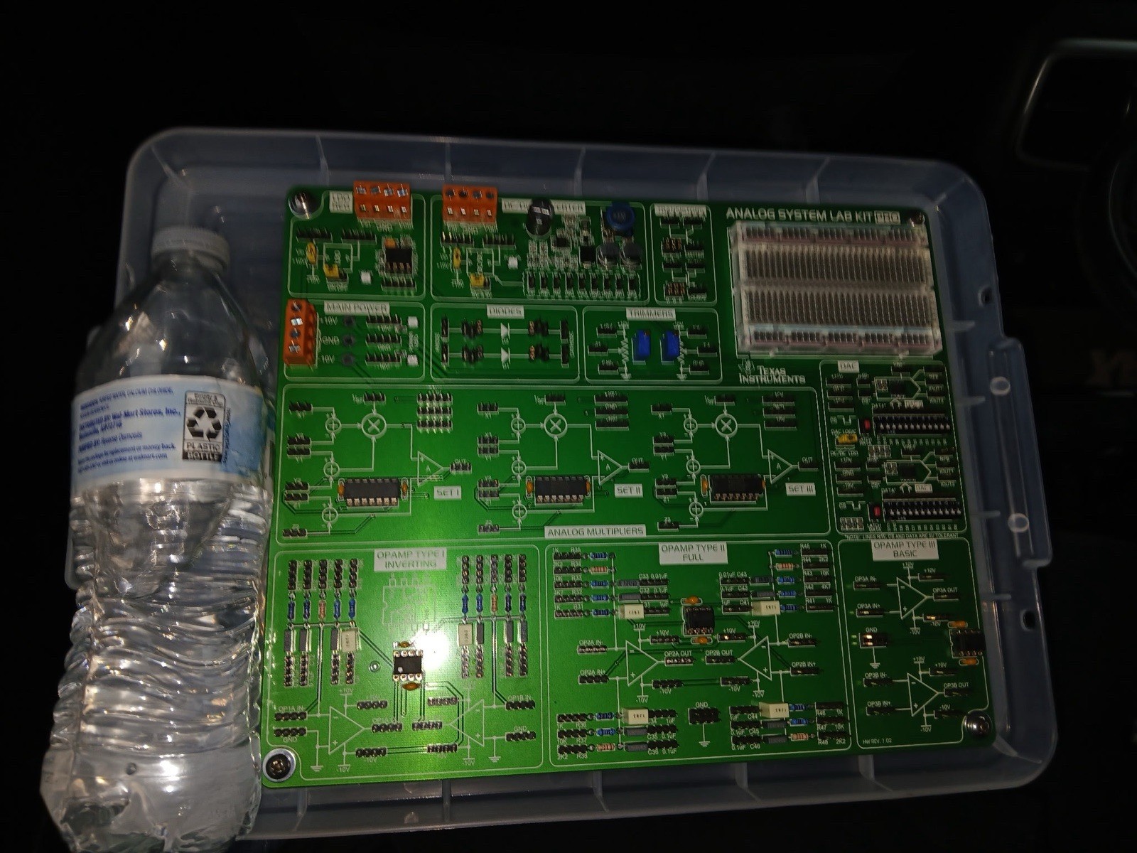 Texas instruments TI Analog System Lab Kit PRO By MIKrOEL (ASLK)￼
