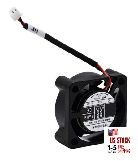 Ender 3 V3 SE Extruder Fans, 2510 Axial Cooling Fan DC 24V for CR-10 SE/Ender