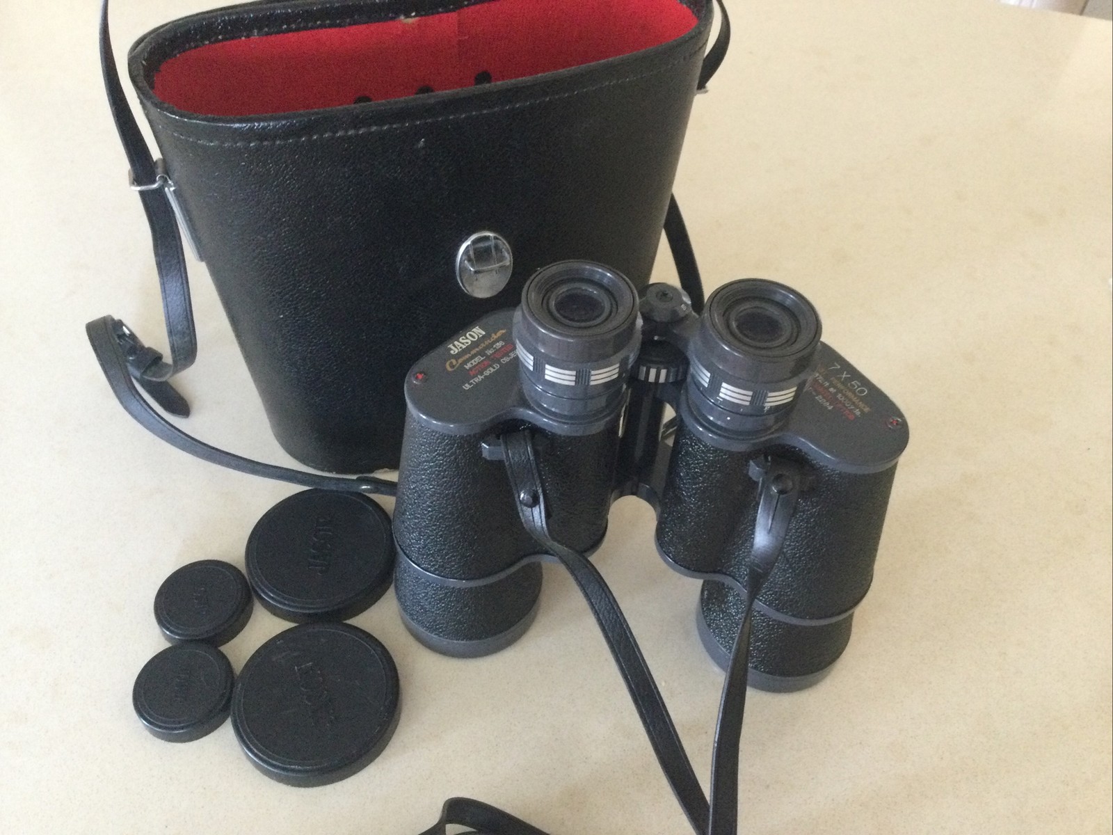 Vintage Jason Commander Binoculars. 7x50. Model No.138.